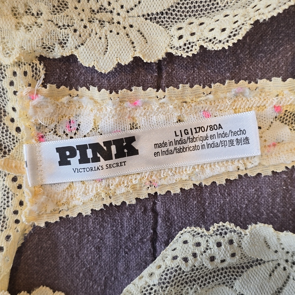 🍑Lace PINK Thong🍑 - Picture 2 of 5